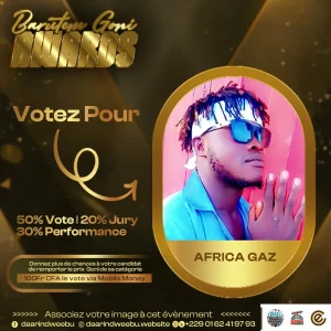 Africa Gaz — candidat de la 1re édition des Barutem Goni Awards (2025).