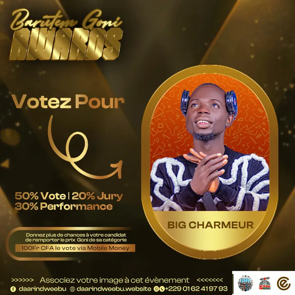 Big Charmeurs — candidat de la 1re édition des Barutem Goni Awards (2025).