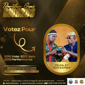 Peuhl et son Bariba — candidat de la 1re édition des Barutem Goni Awards (2025).